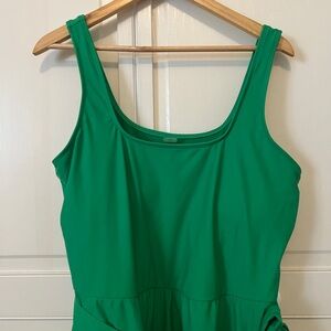 Old Navy Green Swim Dress